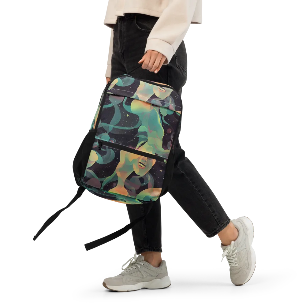 Astral Rhythms on Utility Backpack — Front