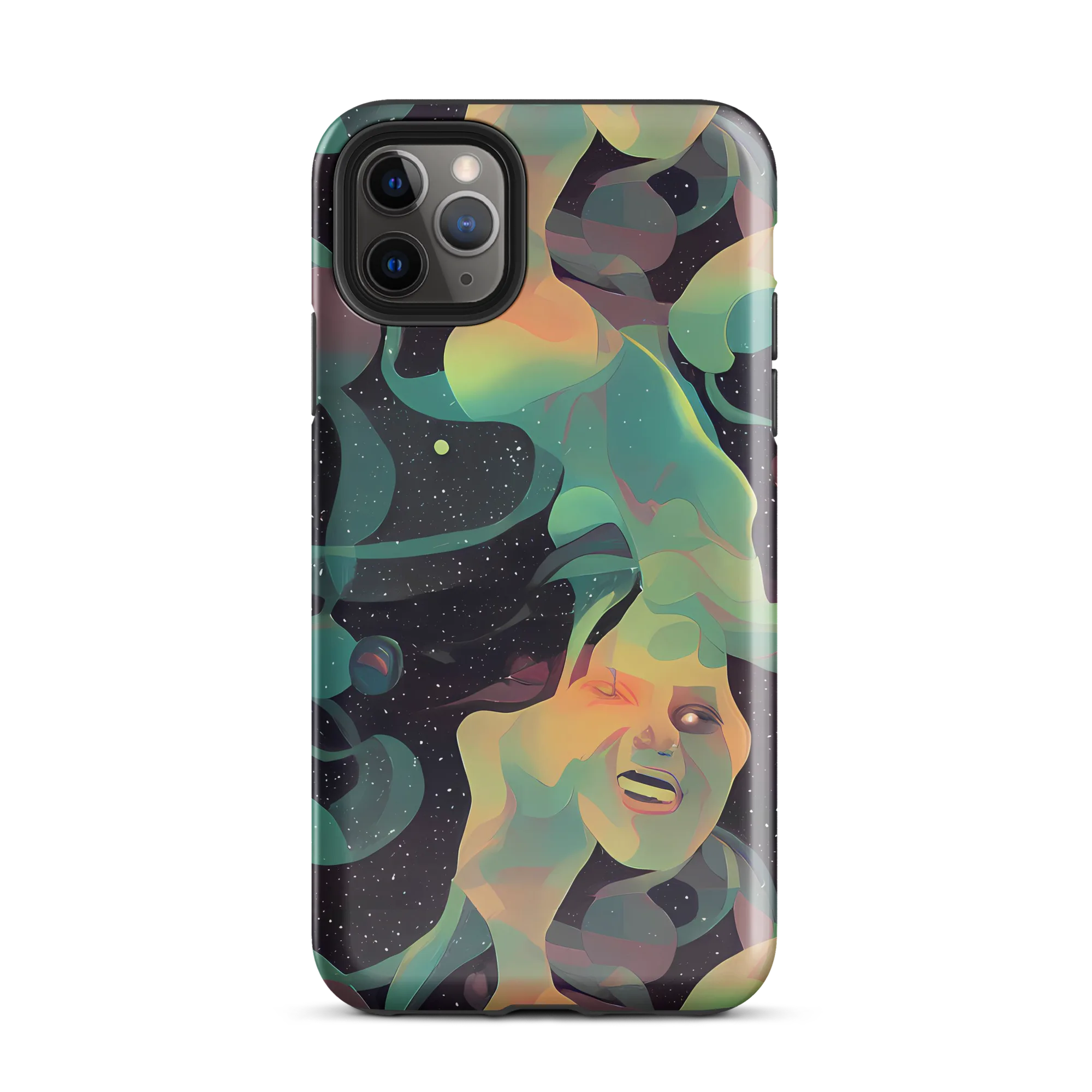 Astral Rhythms on Tough Case for iPhone® — Front