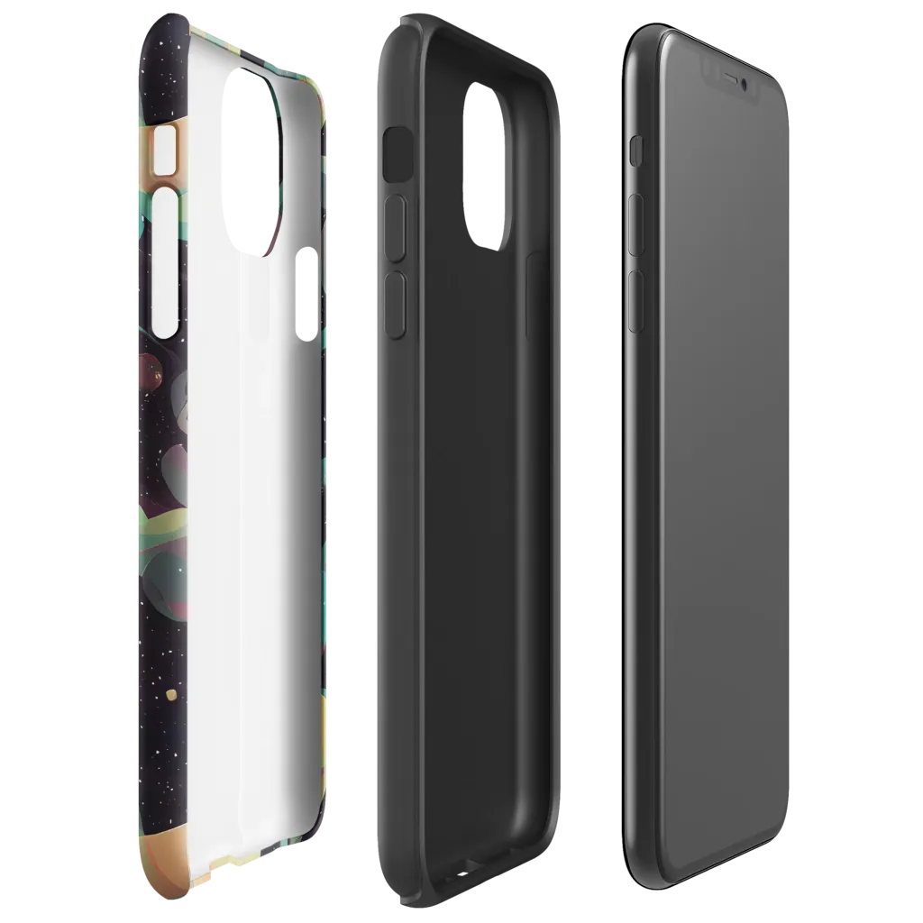 Astral Rhythms on Tough Case for iPhone® — Right