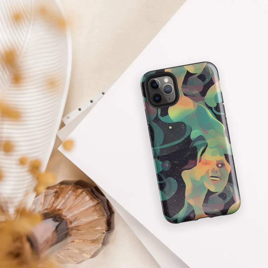 Astral Rhythms on Tough Case for iPhone® — Front