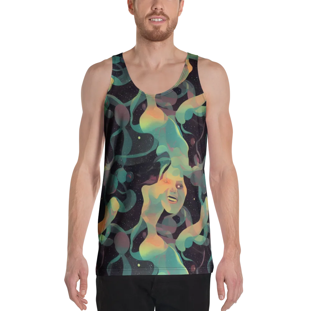 Astral Rhythms on Men's Tank Top — Front