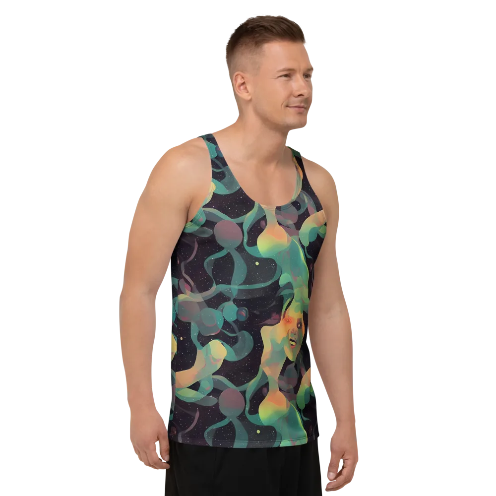 Astral Rhythms on Men's Tank Top — Right Front