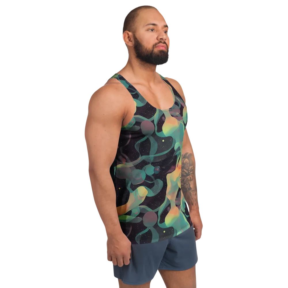 Astral Rhythms on Men's Tank Top — Right Front