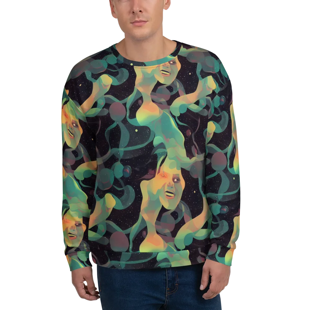 Astral Rhythms on Sweatshirt — Front