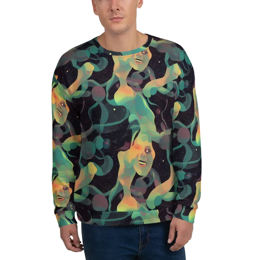 Astral Rhythms on Sweatshirt — Front