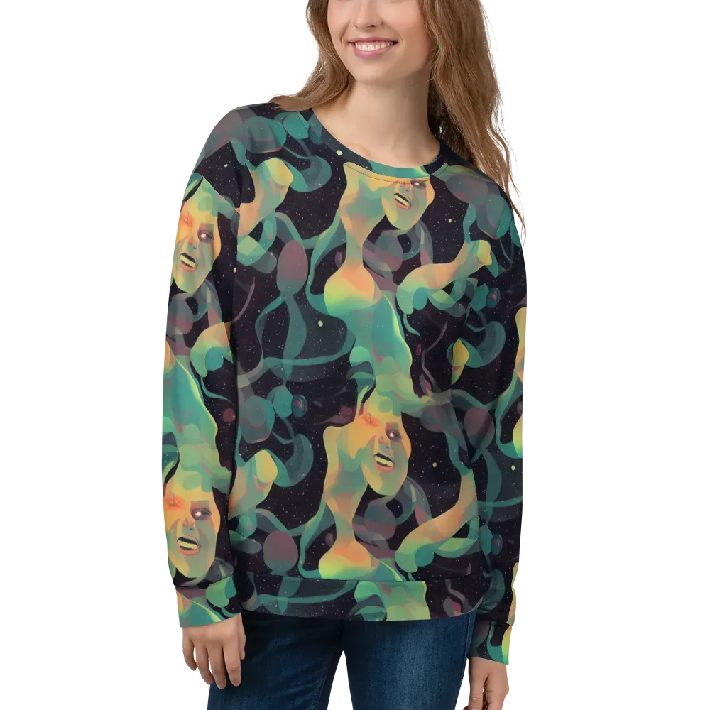 Astral Rhythms on Sweatshirt — Front
