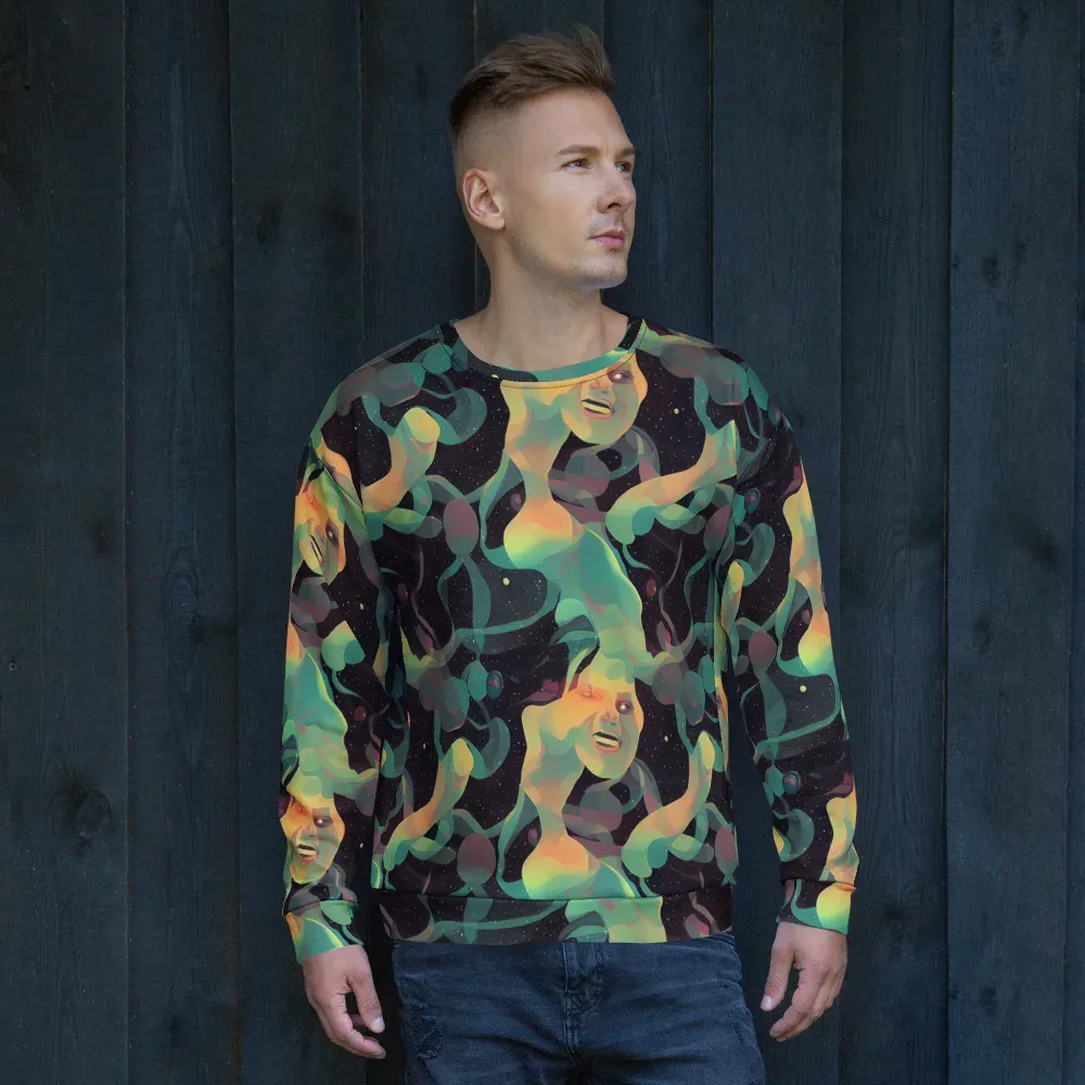 Astral Rhythms on Sweatshirt — Front