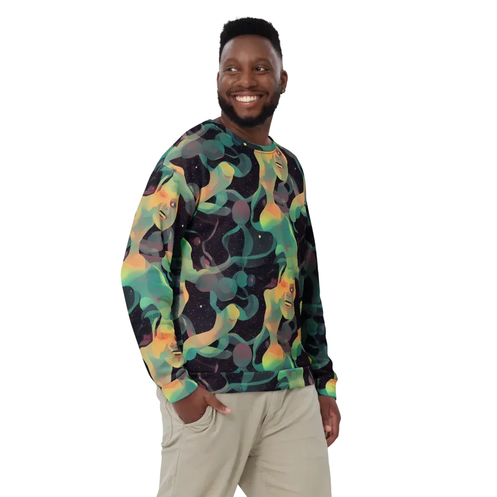 Astral Rhythms on Sweatshirt — Front