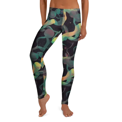 Astral Rhythms on a Leggings