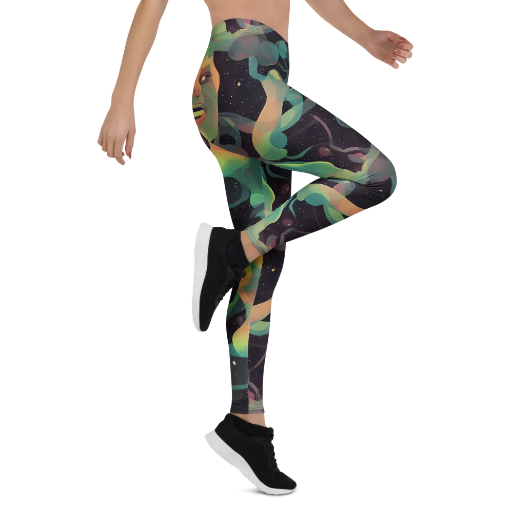 Astral Rhythms on Leggings — Right