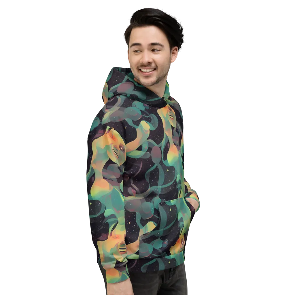 Astral Rhythms on Hoodie — Right