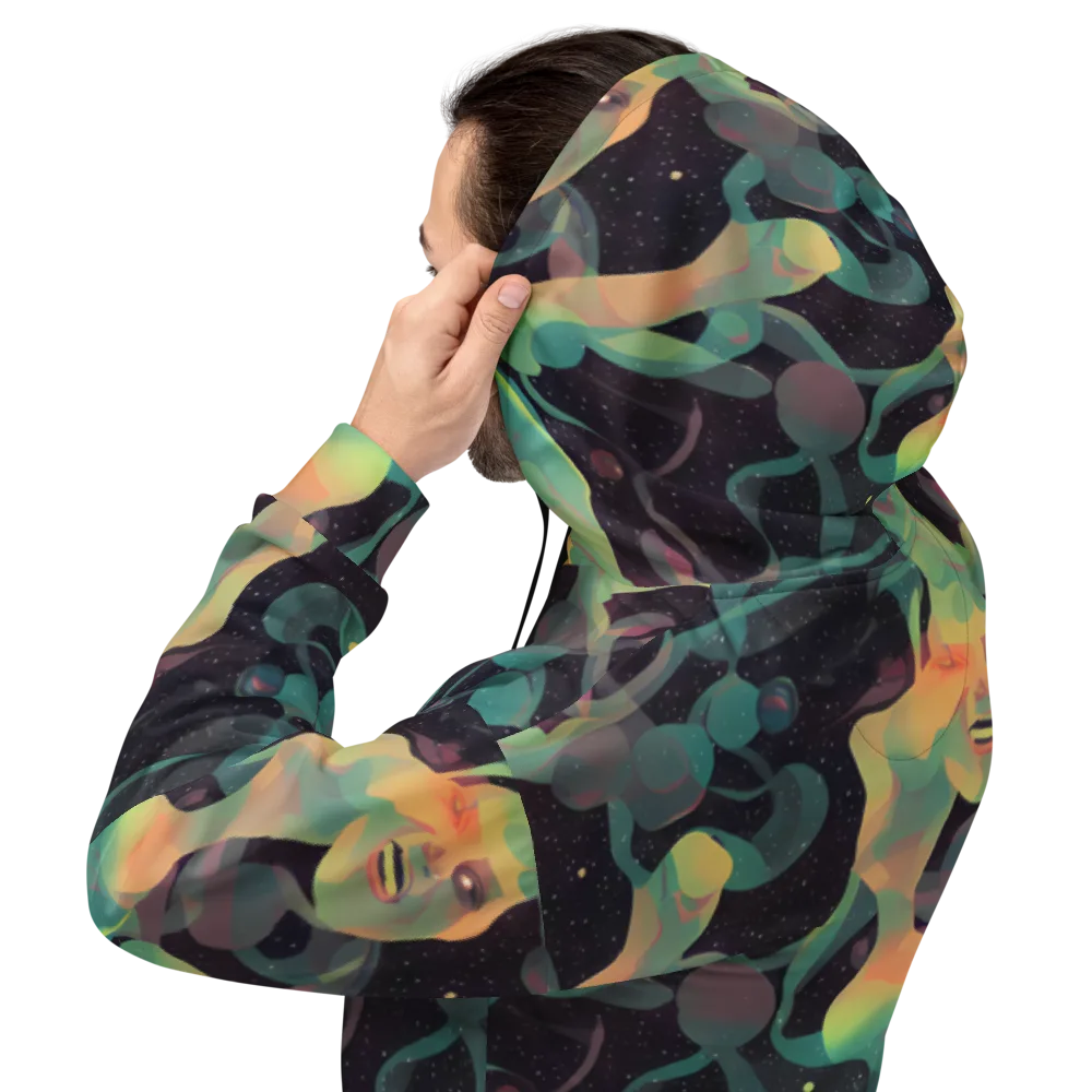 Astral Rhythms on Hoodie — Back