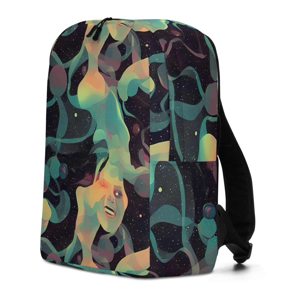 Astral Rhythms on Minimalist Backpack — Left