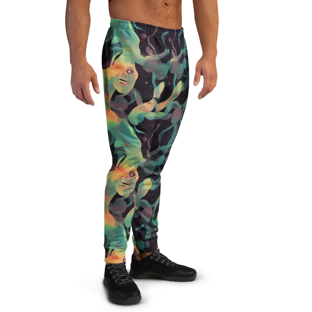 Astral Rhythms on Men's Joggers — Right