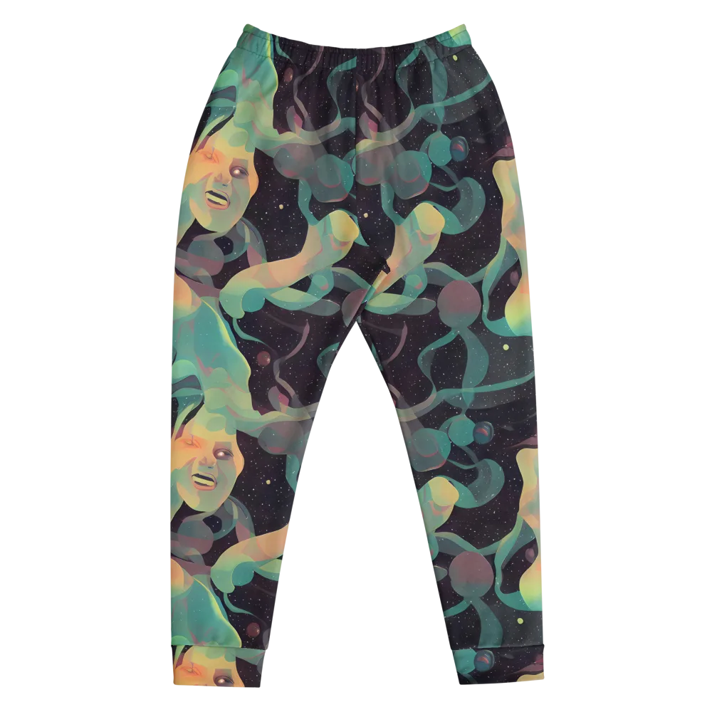 Astral Rhythms on Men's Joggers — Front