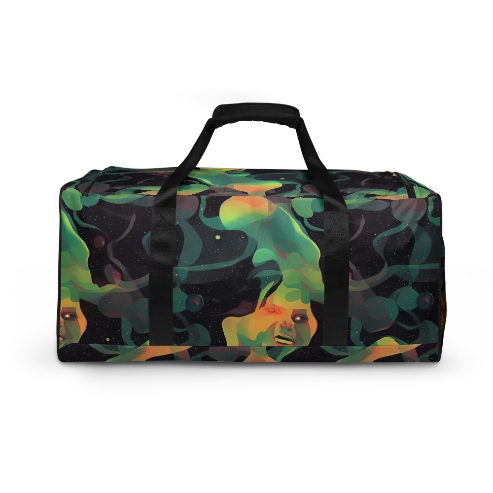 Astral Rhythms on Duffle Bag — Back