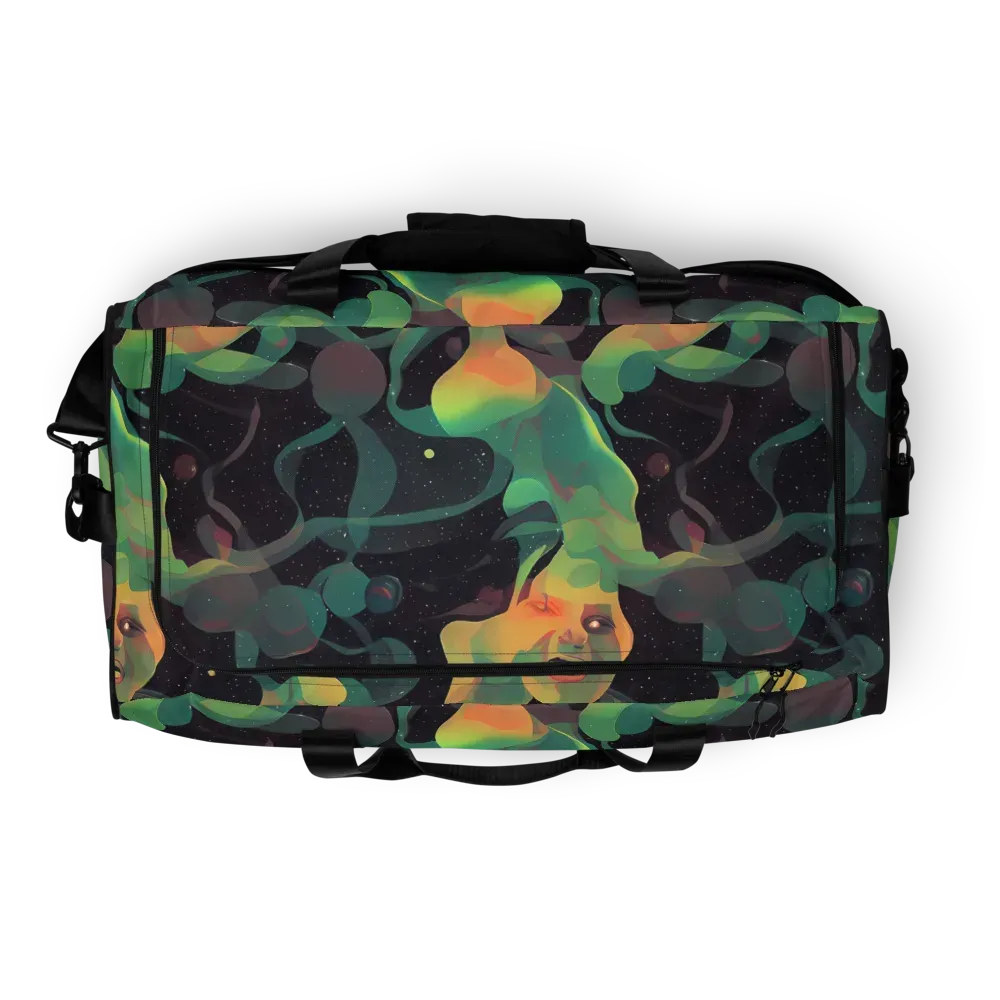 Astral Rhythms on Duffle Bag — Top