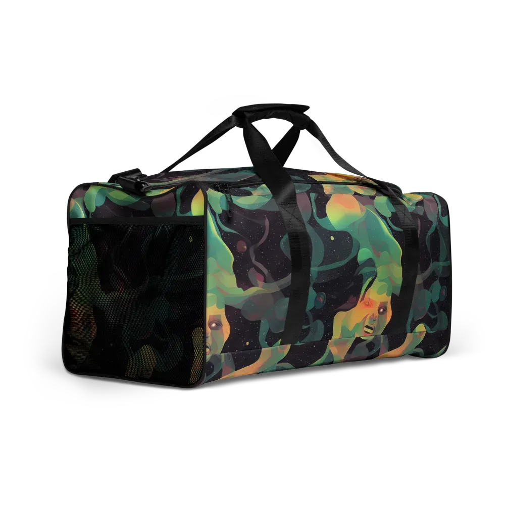 Astral Rhythms on Duffle Bag — Right Front
