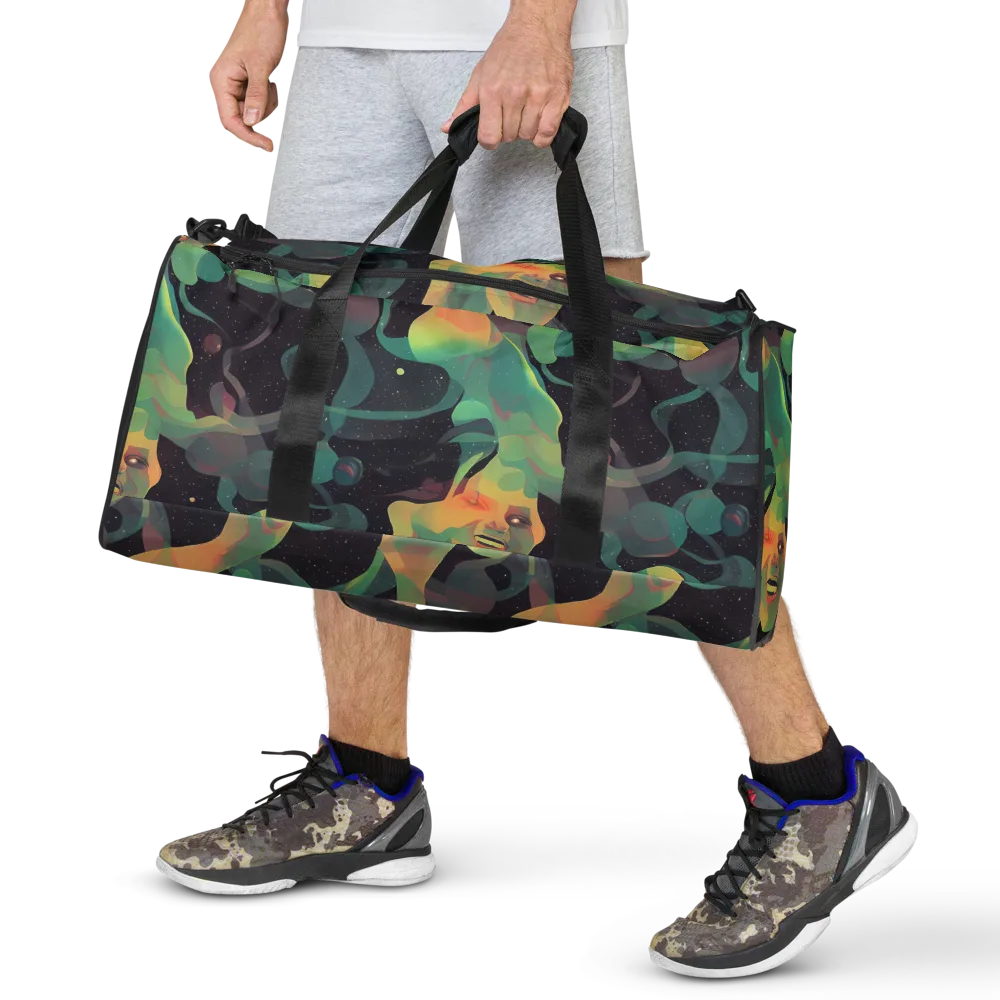 Astral Rhythms on Duffle Bag — Front
