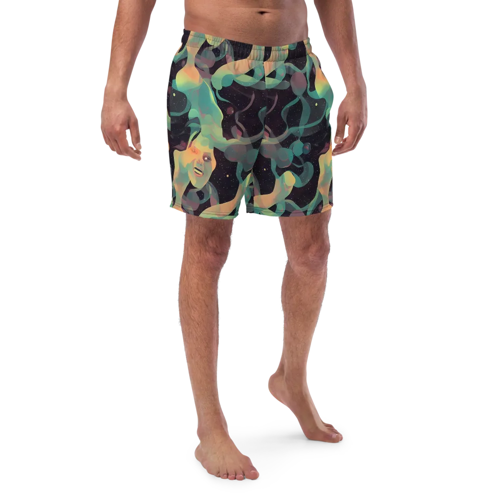 Astral Rhythms on Swim Trunks — Front