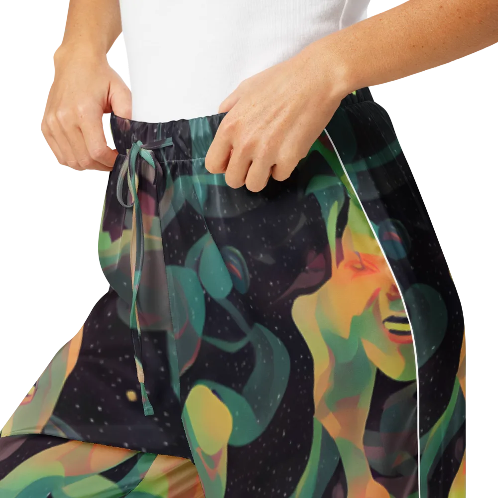 Astral Rhythms on Women's Pajama Pants — Product details