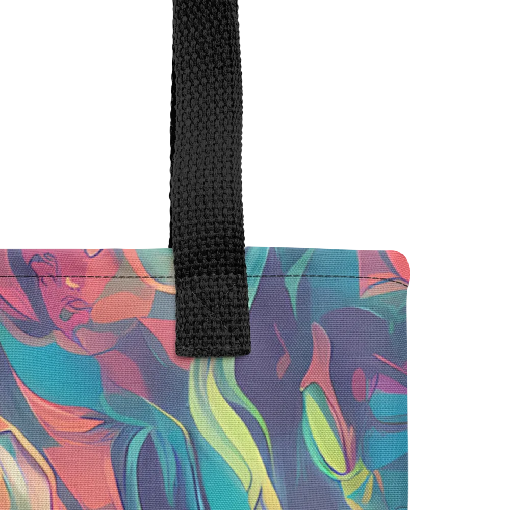 Neon Aurora on Tote Bag — Product details