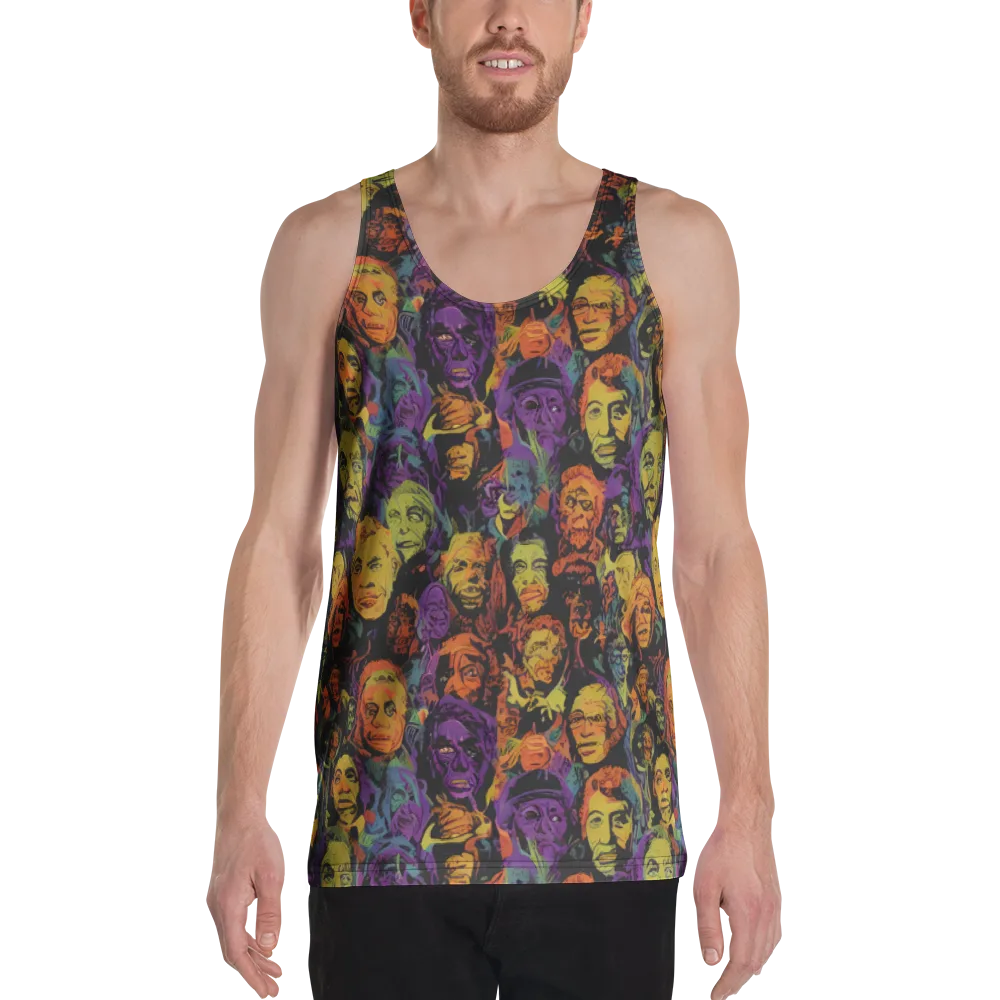 Kaleidoscopic Spirits on Men's Tank Top — Front