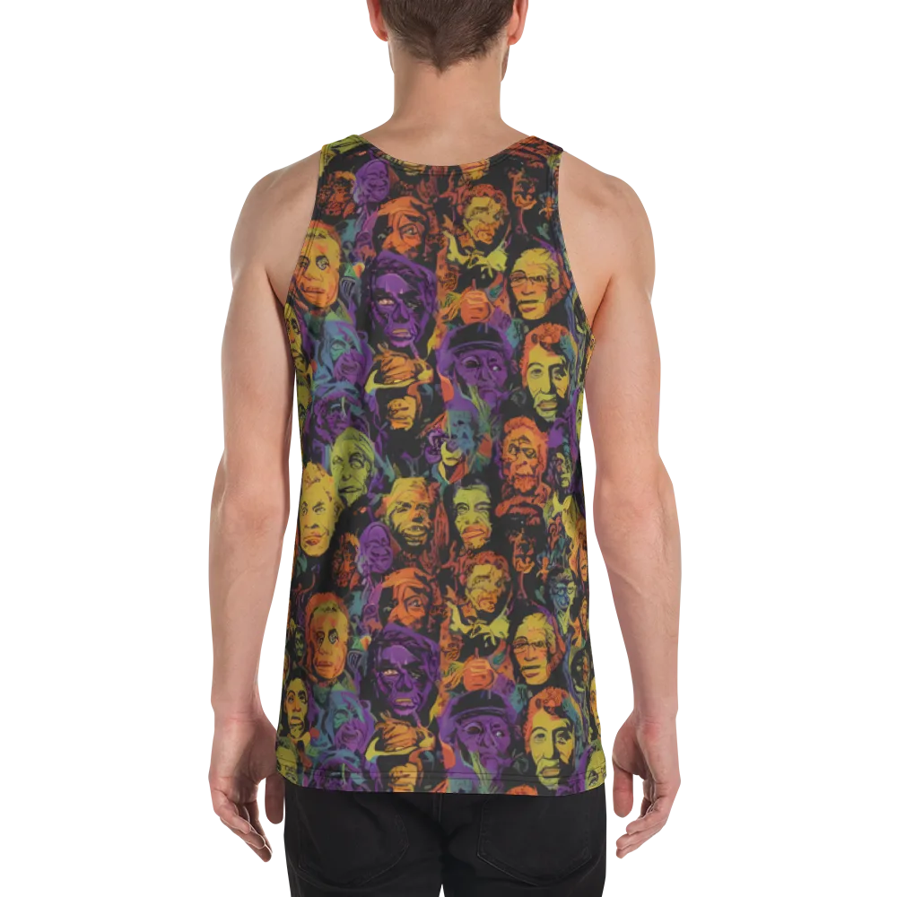 Kaleidoscopic Spirits on Men's Tank Top — Back