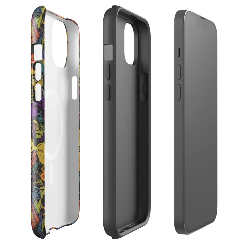 Kaleidoscopic Spirits on MagSafe Tough Case for iPhone® — Front