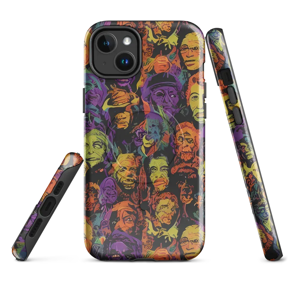 Kaleidoscopic Spirits on MagSafe Tough Case for iPhone® — Front