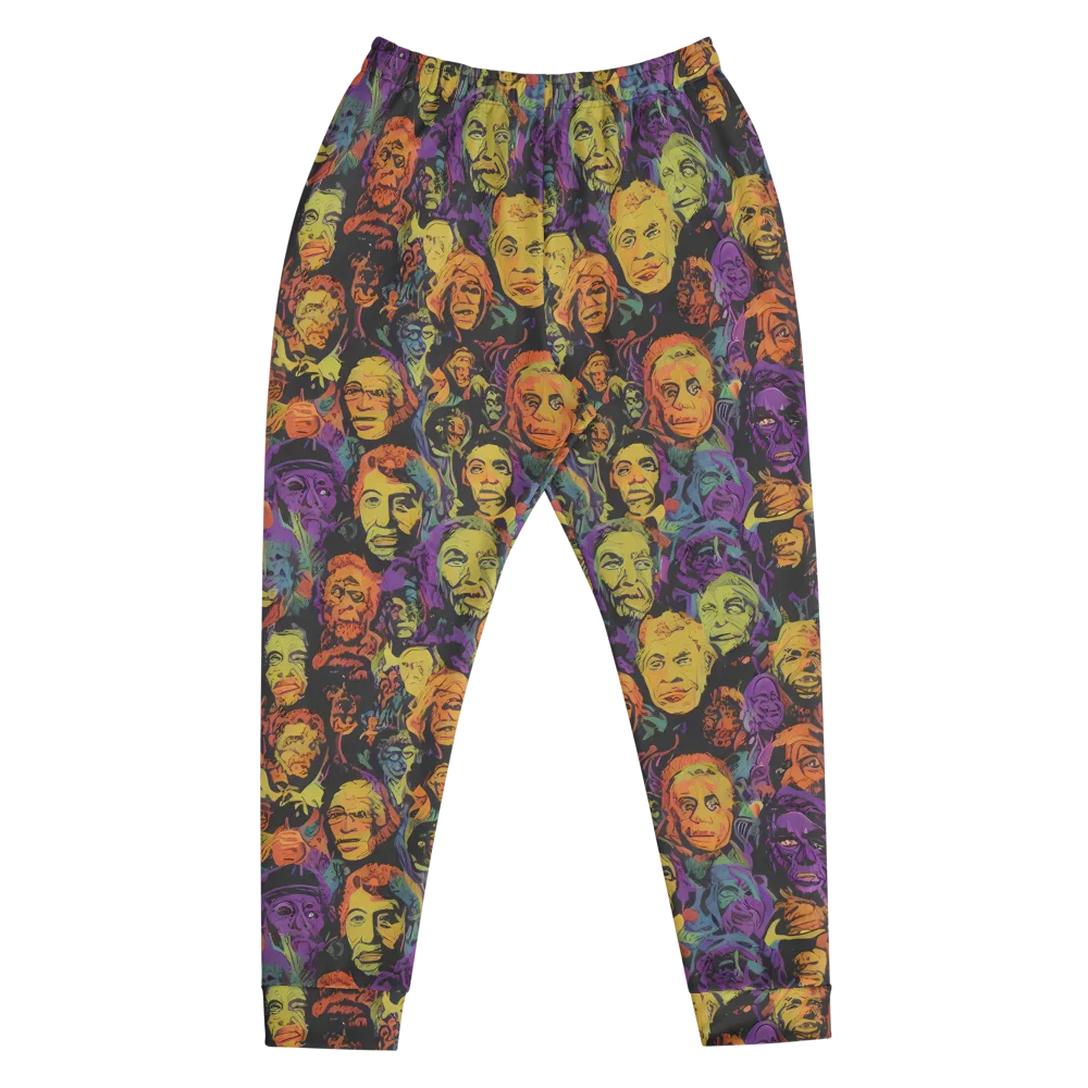 Kaleidoscopic Spirits on Men's Joggers — Front