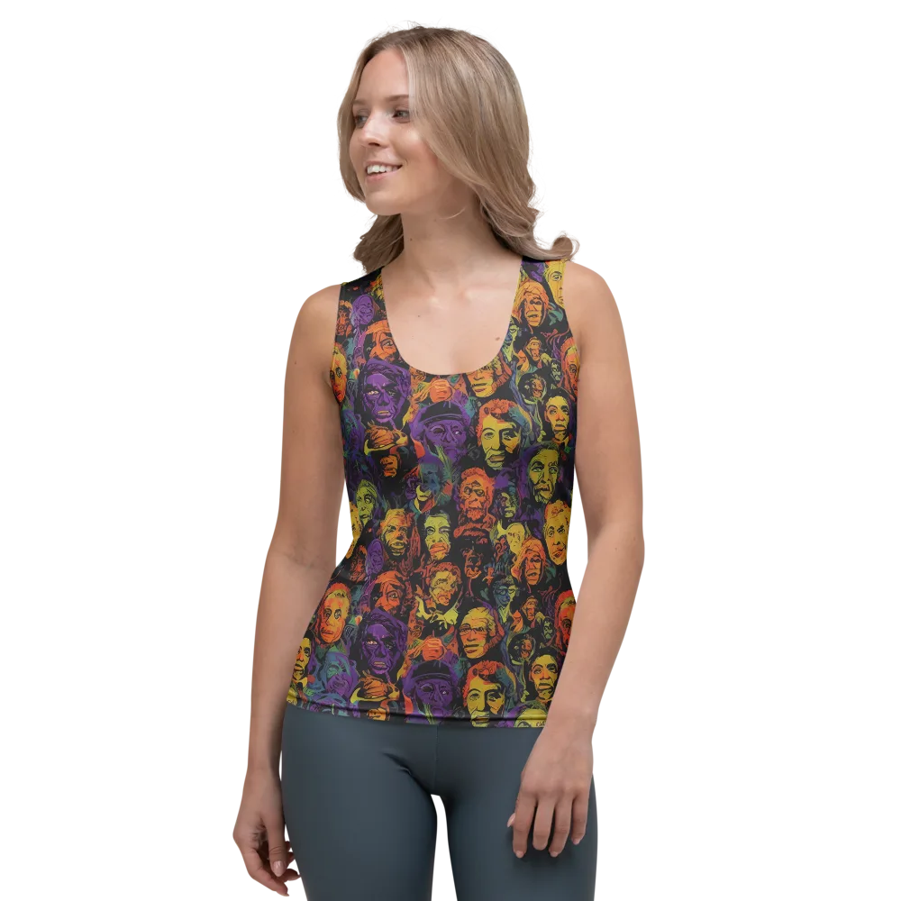 Kaleidoscopic Spirits on Women's Tank Top — Front