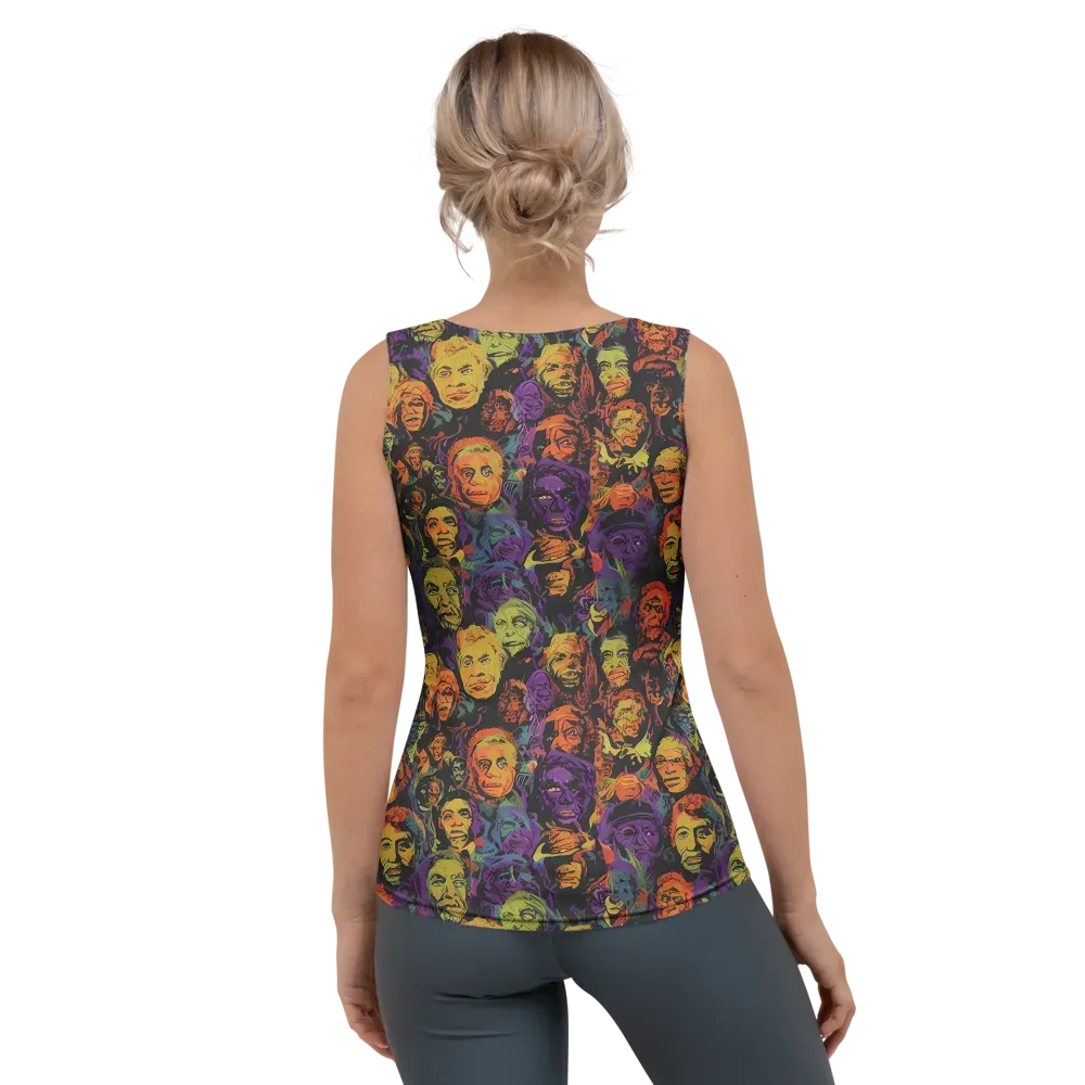 Kaleidoscopic Spirits on Women's Tank Top — Back