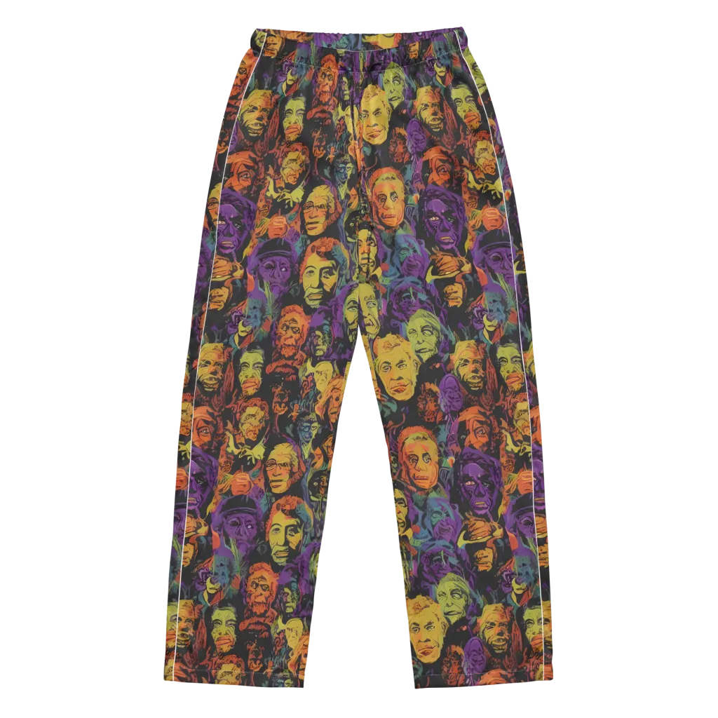 Kaleidoscopic Spirits on Women's Pajama Pants — Front