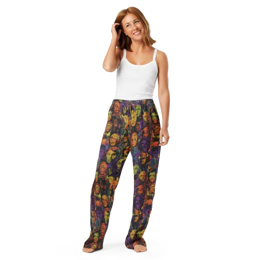 Kaleidoscopic Spirits on a Women's Pajama Pants
