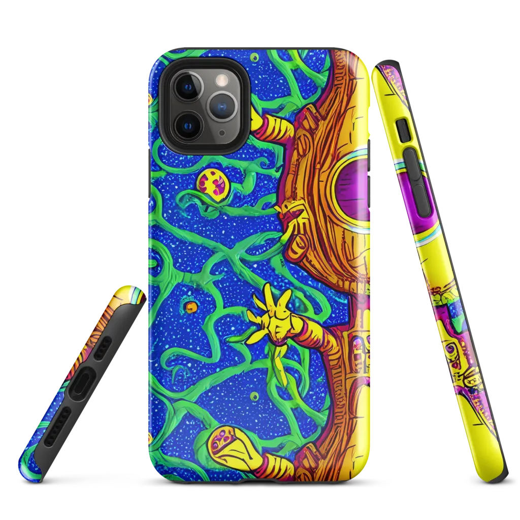 Sprawling Spectacle on Tough Case for iPhone® — Front