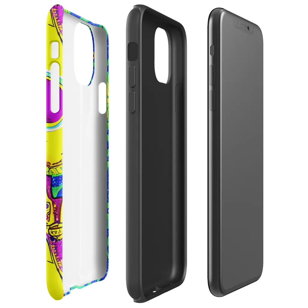 Sprawling Spectacle on Tough Case for iPhone® — Right