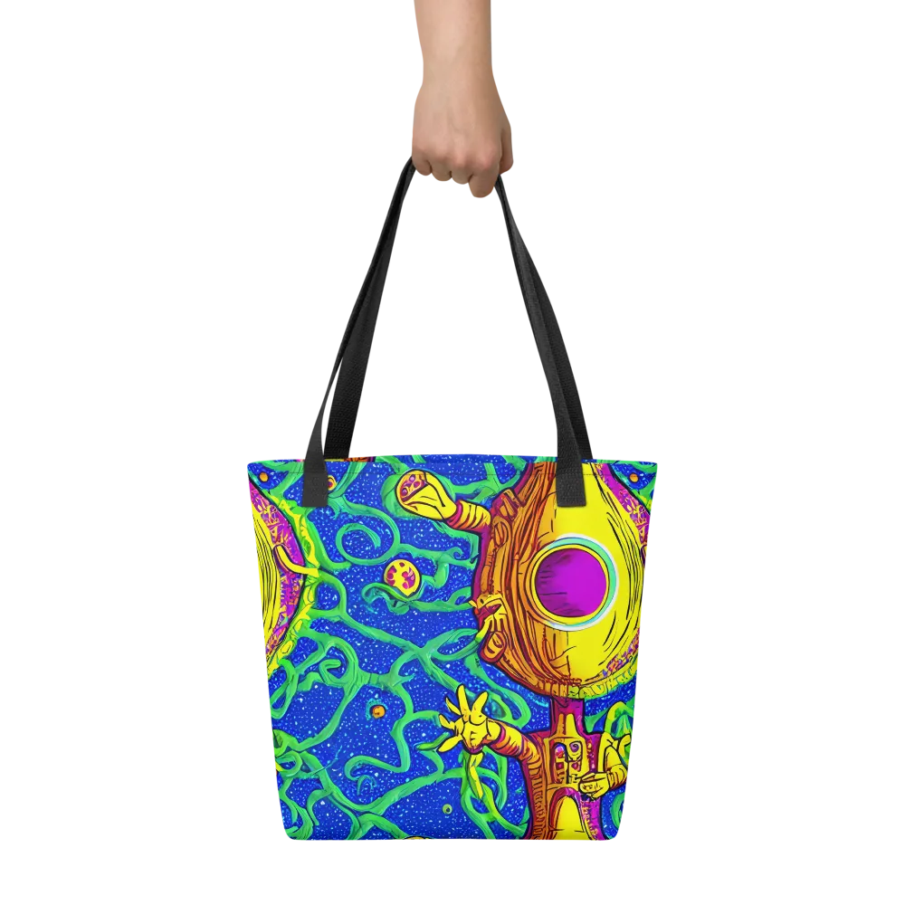 Sprawling Spectacle on Tote Bag — Front