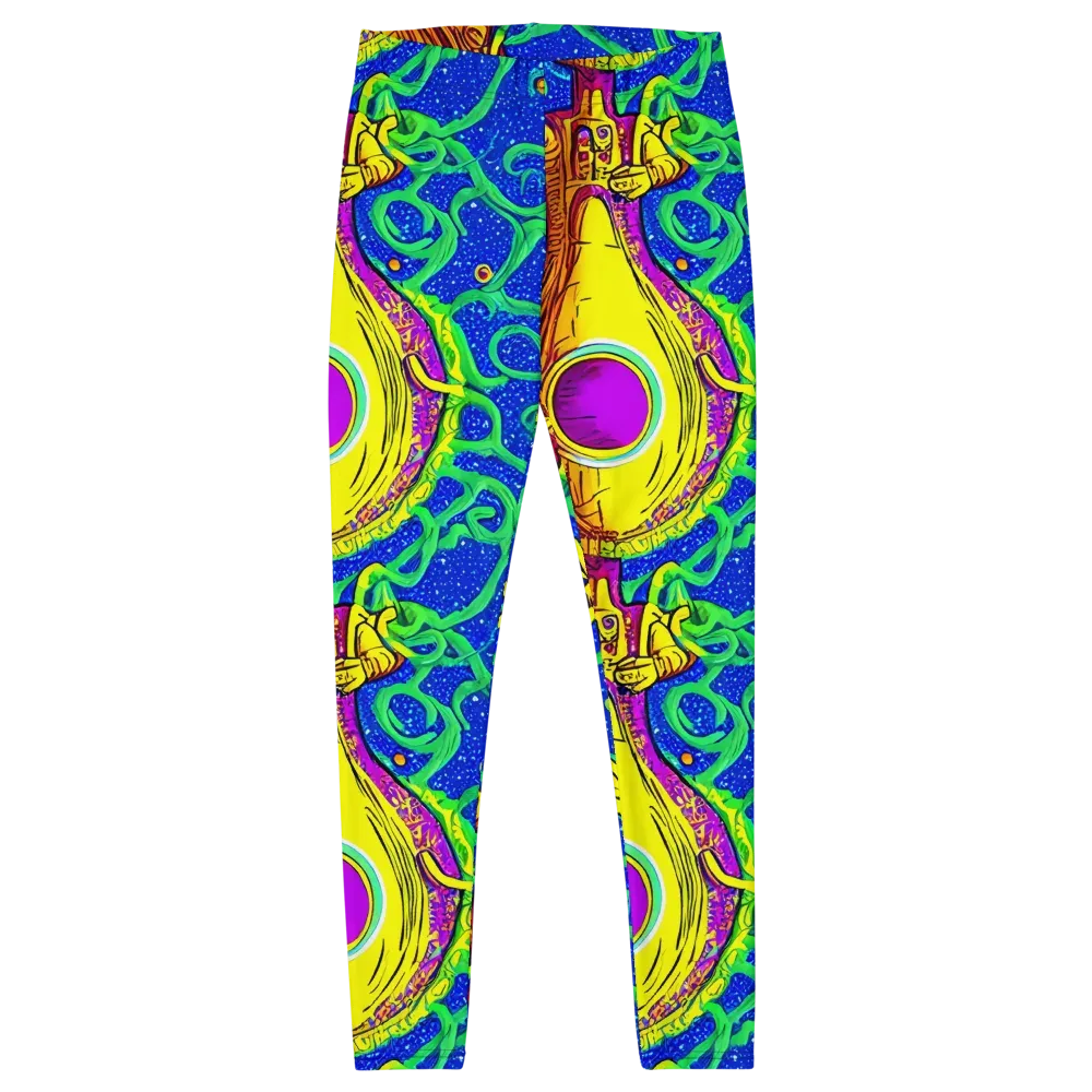 Sprawling Spectacle on Leggings — Front