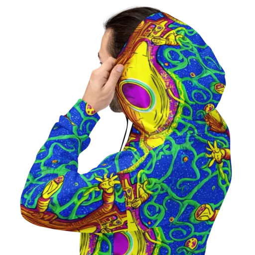 Sprawling Spectacle on a Hoodie