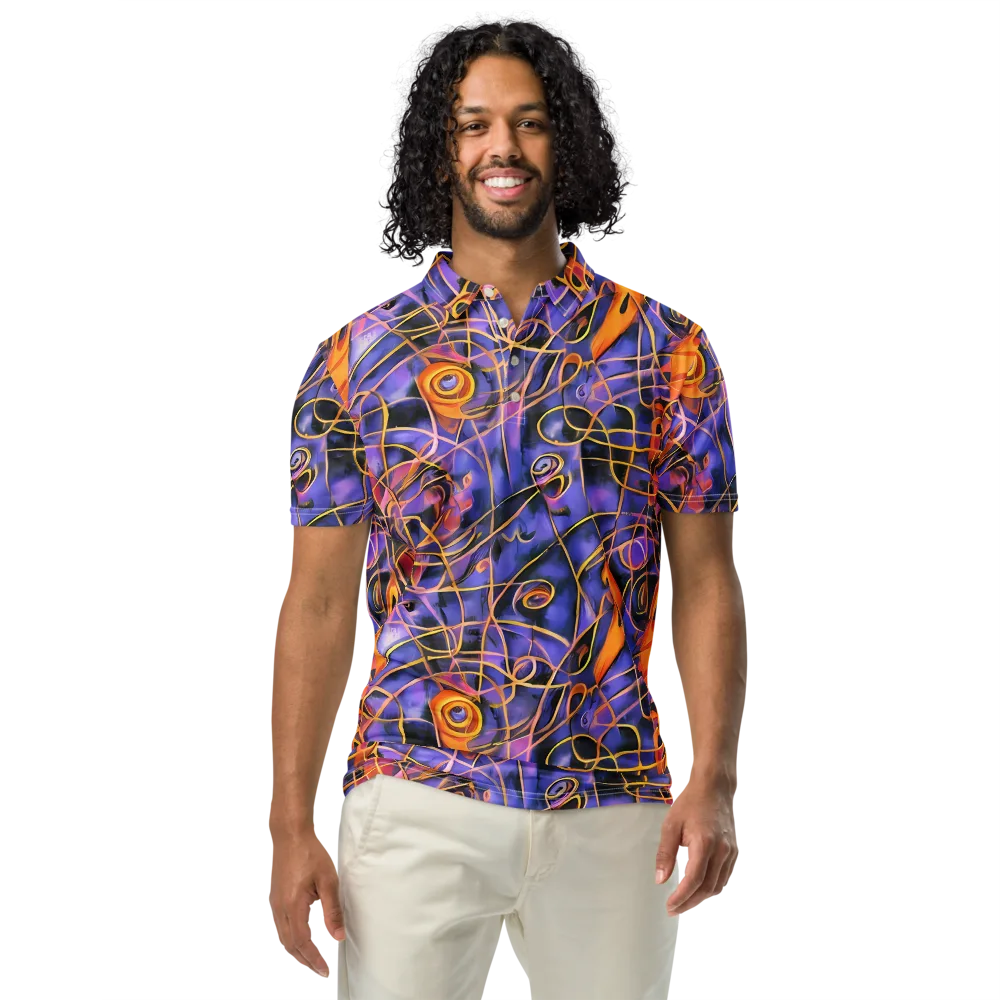 Bailly's Twist on Men's Slim Fit Polo Shirt — Front
