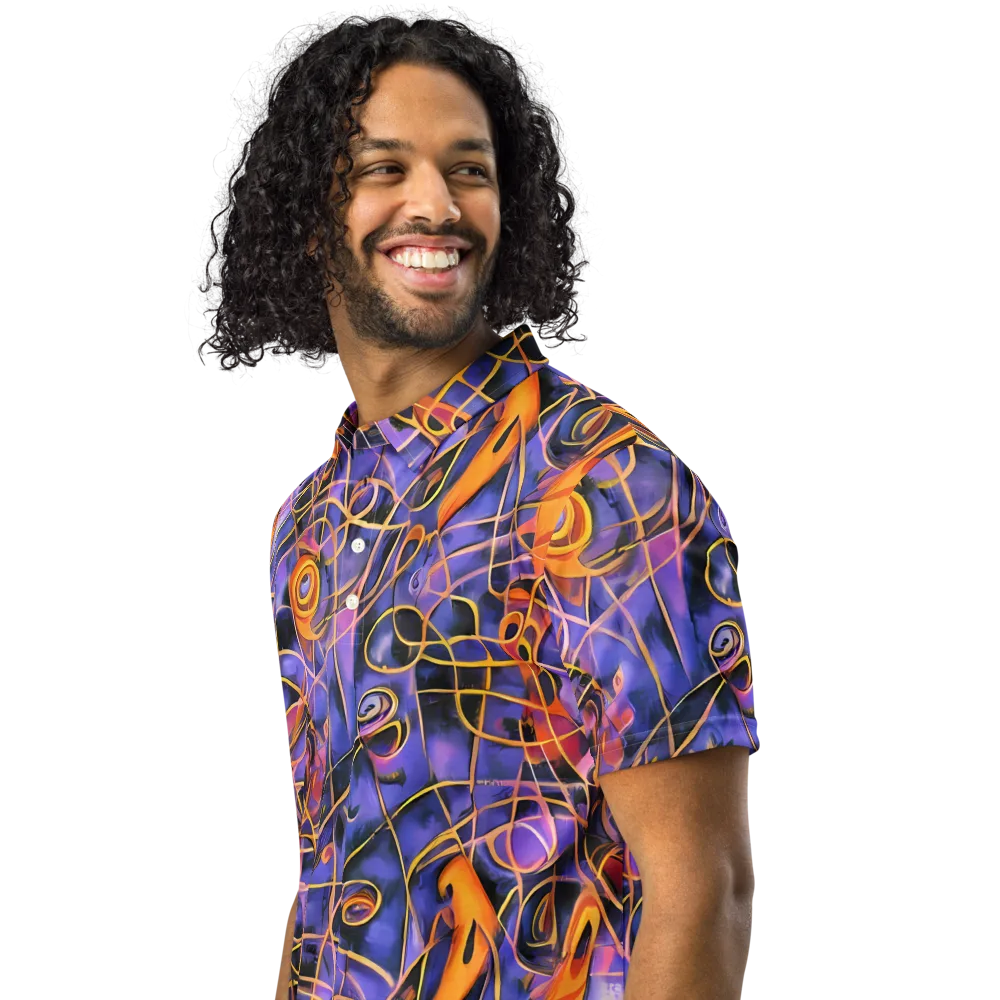 Bailly's Twist on Men's Slim Fit Polo Shirt — Left Front