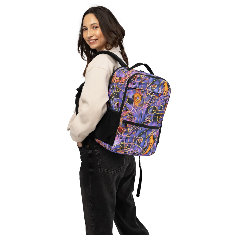 Bailly's Twist on Utility Backpack — Back
