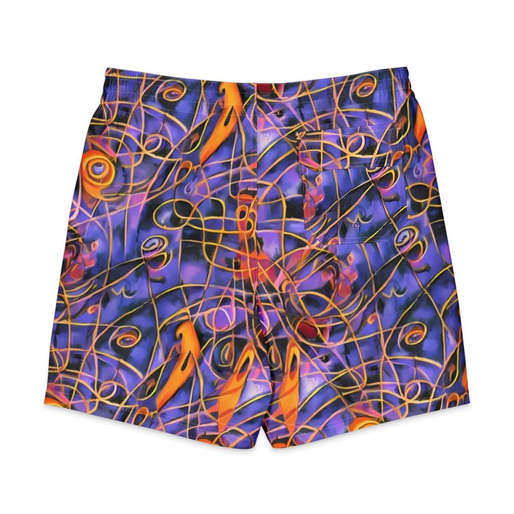 Bailly's Twist on Men's Board Shorts — Back