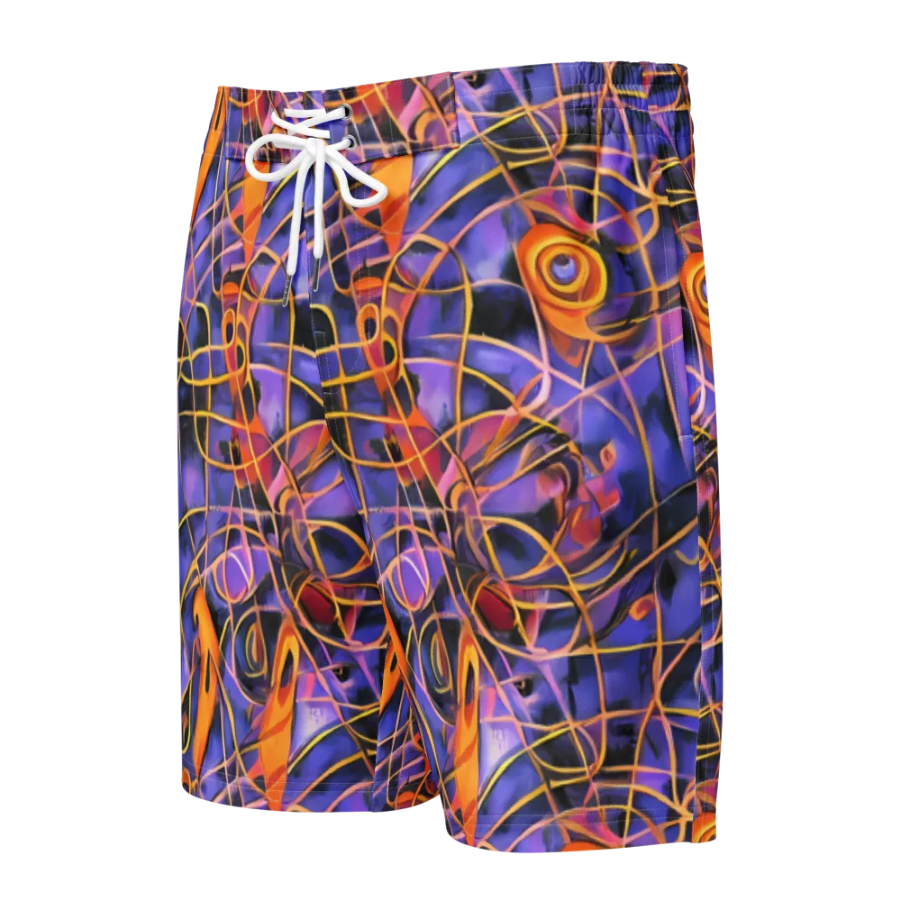 Bailly's Twist on Men's Board Shorts — Front