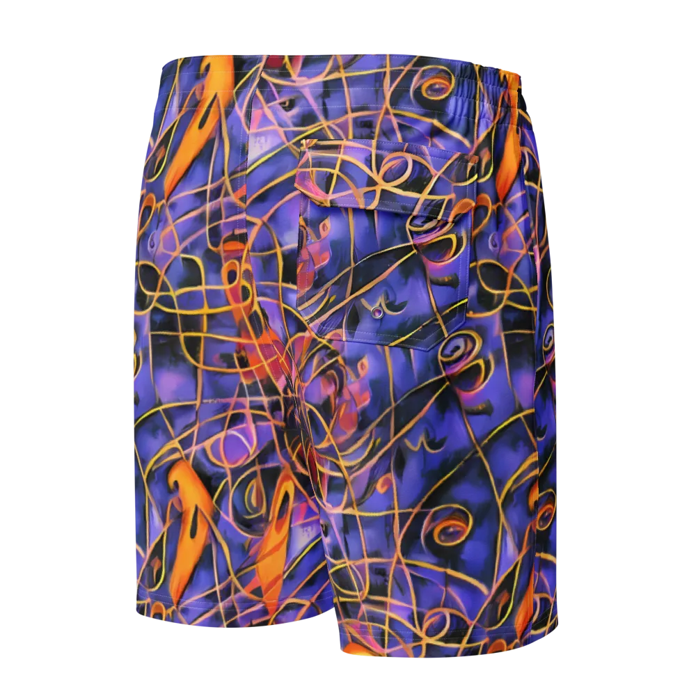 Bailly's Twist on Men's Board Shorts — Back