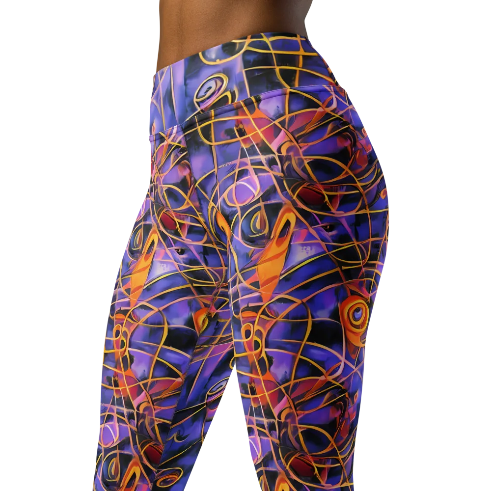 Bailly's Twist on Yoga Leggings — Left Front