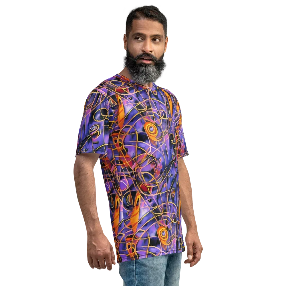 Bailly's Twist on Men's Crew Neck T-Shirt — Right