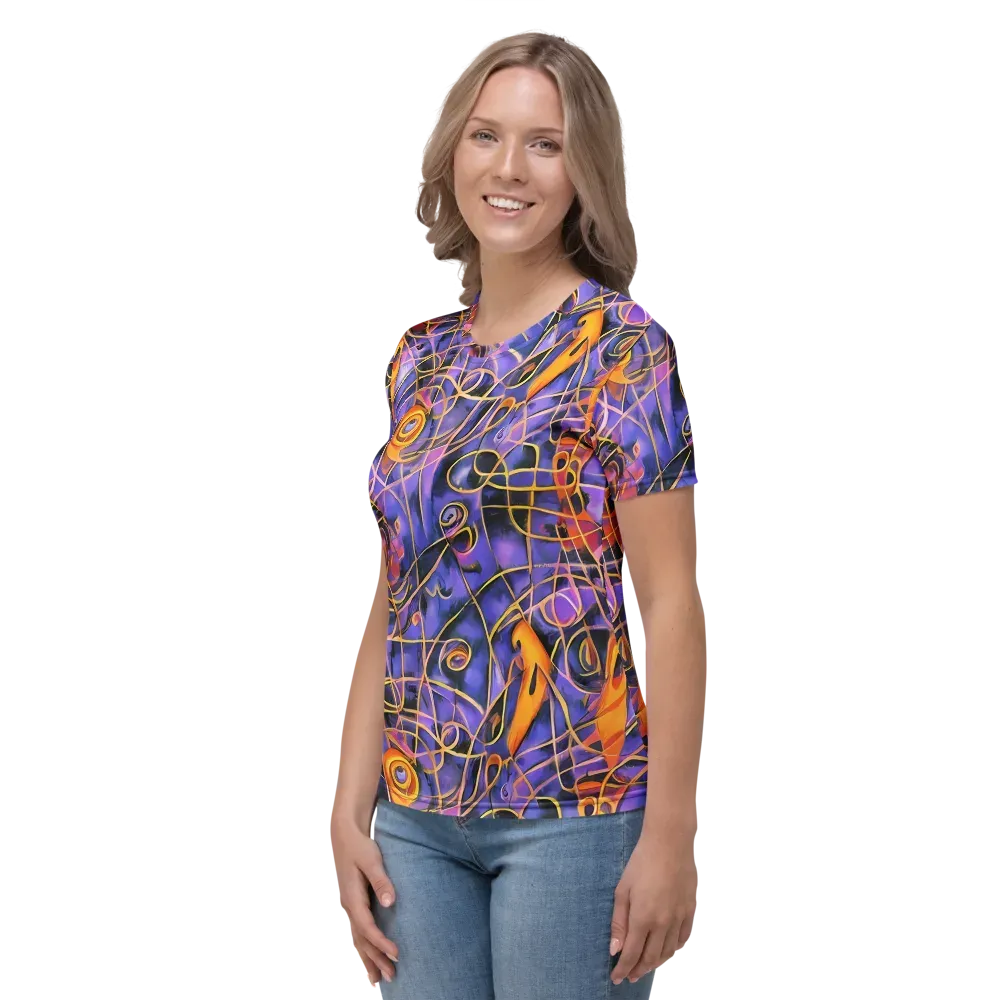 Bailly's Twist on Women's Crew Neck T-Shirt — Left