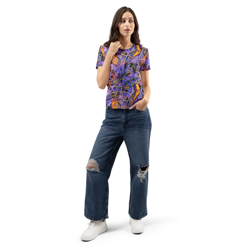 Bailly's Twist on Women's Crew Neck T-Shirt — Front